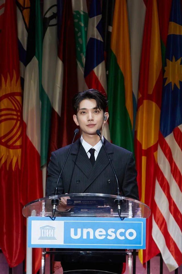Joshua วง Seventeen เตรียมขึ้นกล่าวสุนทรพจน์ที่ UNESCO
