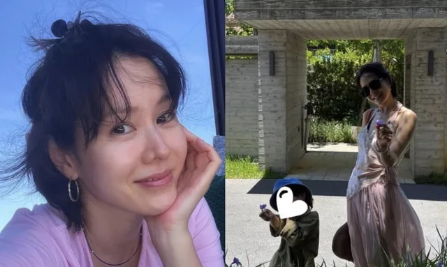 Son Ye Jin อวดรอยยิ้มสดใสระหว่างพักผ่อนกับลูกชายสุดที่รัก