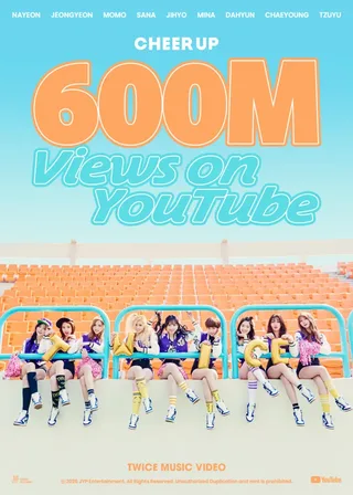 MV เพลง ‘Cheer Up’ ของ TWICE ทะลุ 600 ล้านวิวแล้วจ้า!