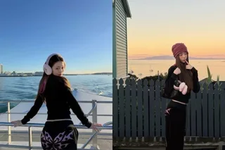 Jang Wonyoung IVE สวยสะกดทุกสายตาที่ชายหาด