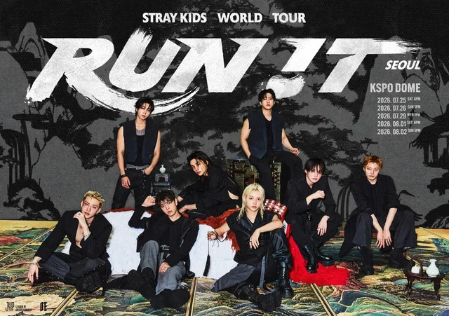 Stray Kids เตรียมระเบิดความมันส์กับเวิลด์ทัวร์ใหม่ ‘Run It’ ประเดิมที่โซล 5 รอบจุกๆ!