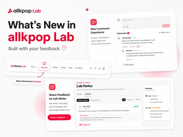 อัปเดตใหม่! allkpop Lab จัดเต็มตามคำขอแฟนๆ มีอะไรเปลี่ยนไปบ้าง มาดูกัน!
