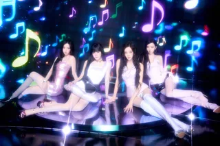 aespa ปล่อยภาพทีเซอร์สุดล้ำสไตล์ Y2K Futurism สำหรับมินิอัลบั้มญี่ปุ่นชุดแรก 'KISS N TELL'