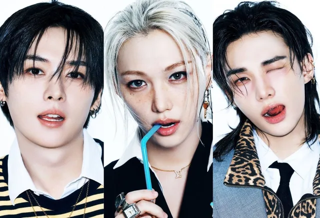 Stray Kids ปล่อยภาพทีเซอร์เดี่ยวสุดปัง 'THIS & THAT' ของ Felix, Hyunjin และ Lee Know