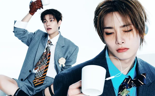 I.N และ Seungmin แห่ง Stray Kids ปล่อยภาพทีเซอร์เดี่ยวสุดน่ารักสำหรับอัลบั้ม 'THIS & THAT'