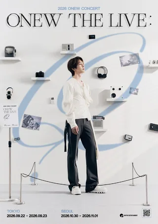 Onew SHINee เตรียมจัดคอนเสิร์ตเดี่ยว 'ONEW THE LIVE : Q' ที่โตเกียวและโซล!