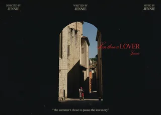 Jennie BLACKPINK ปล่อยทีเซอร์เพลงใหม่ “Less than a LOVER”