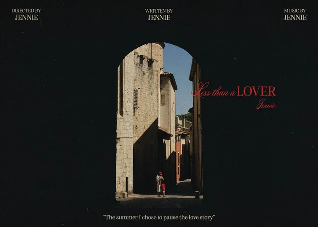 Jennie BLACKPINK ปล่อยทีเซอร์เพลงใหม่ “Less than a LOVER”