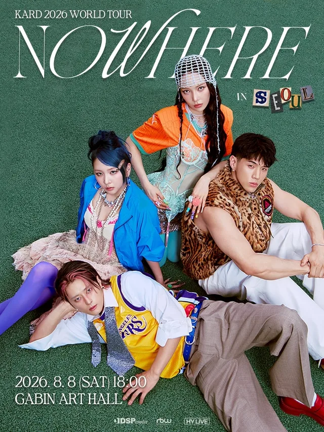 KARD เตรียมออกทัวร์คอนเสิร์ต 'NOW HERE' ทั่วโลก เริ่มที่โซล ก่อนจะปิดฉากเส้นทาง 9 ปี