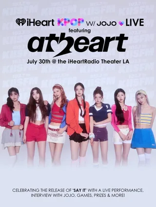 AtHeart เตรียมขึ้นแสดงที่งาน ‘iHeartKPOP with JoJo LIVE Series’ ที่ลอสแอนเจลิส