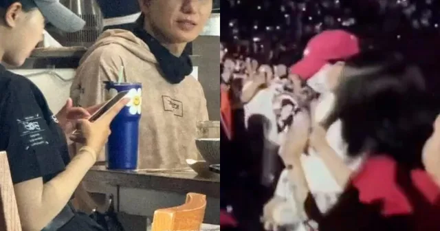 ชาวเน็ตลือสนั่น! Leeteuk วง Super Junior พาแฟนสาวมาดูคอนเสิร์ต?