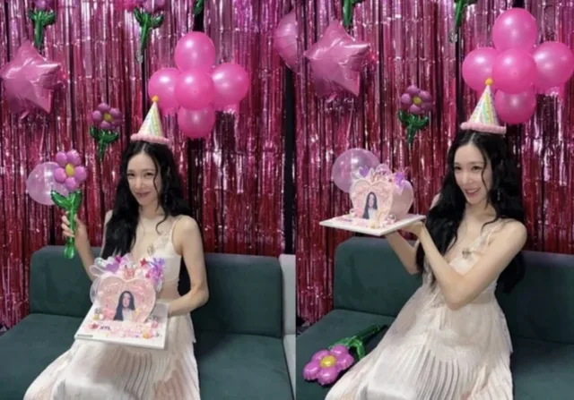Tiffany Young แห่ง Girls' Generation สวยสะพรั่งในชุดสุดโรแมนติก ฉลองวันเกิดสุดพิเศษ
