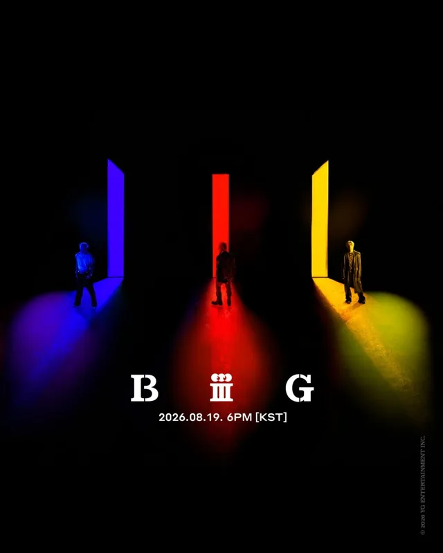 BIG BANG ปล่อยภาพทีเซอร์สุดปังสำหรับดิจิทัลซิงเกิล 'BiiiG' เตรียมคัมแบ็กยิ่งใหญ่!