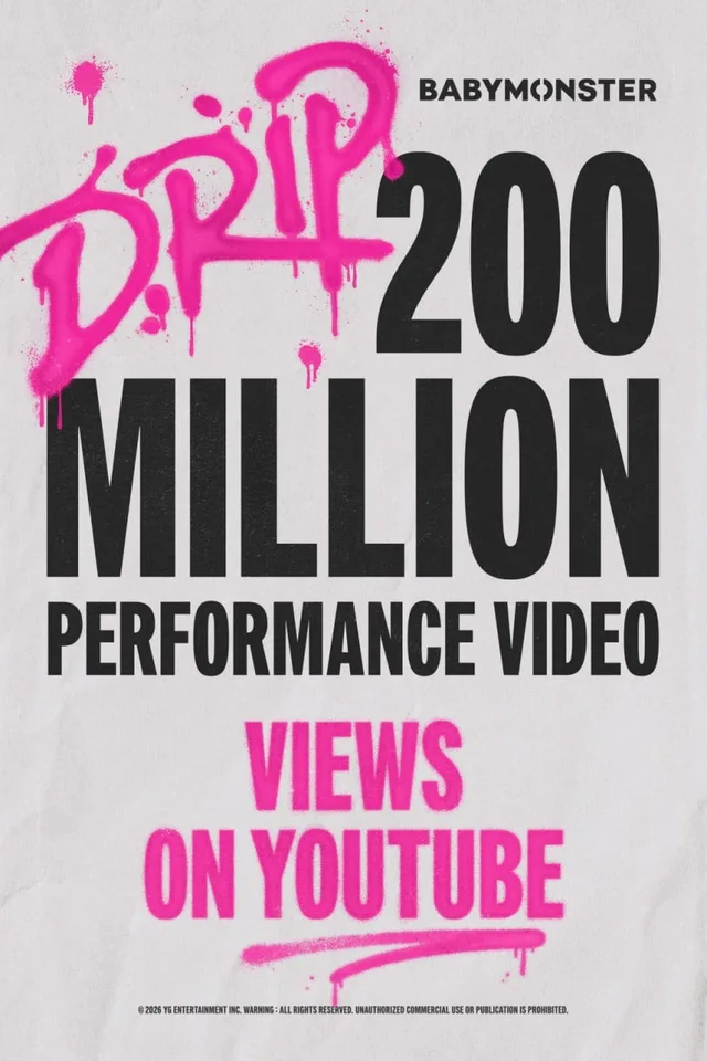 BABYMONSTER สุดปัง! วิดีโอซ้อมเต้นเพลง 'DRIP' ทะลุ 200 ล้านวิวบน YouTube
