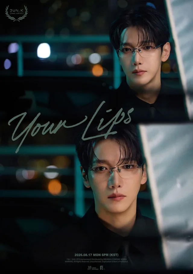 Jun. K วง 2PM เตรียมปล่อยซิงเกิลใหม่ 'Your Lips' ควง WENDY ร่วมฟีเจอริ่ง