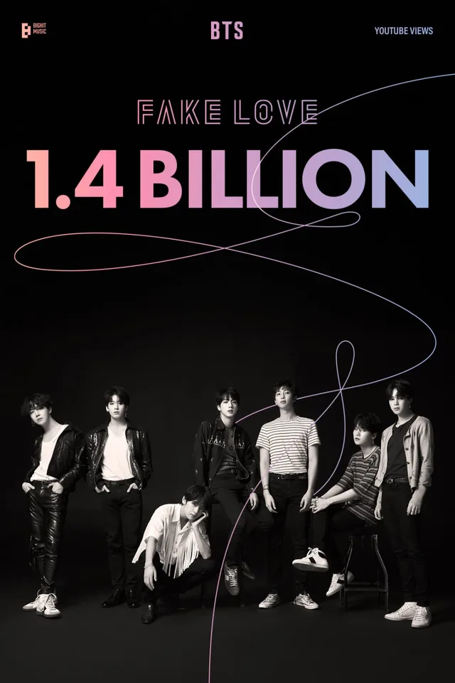 MV 'FAKE LOVE' ของ BTS ทะลุ 1.4 พันล้านวิวบน YouTube แล้ว!