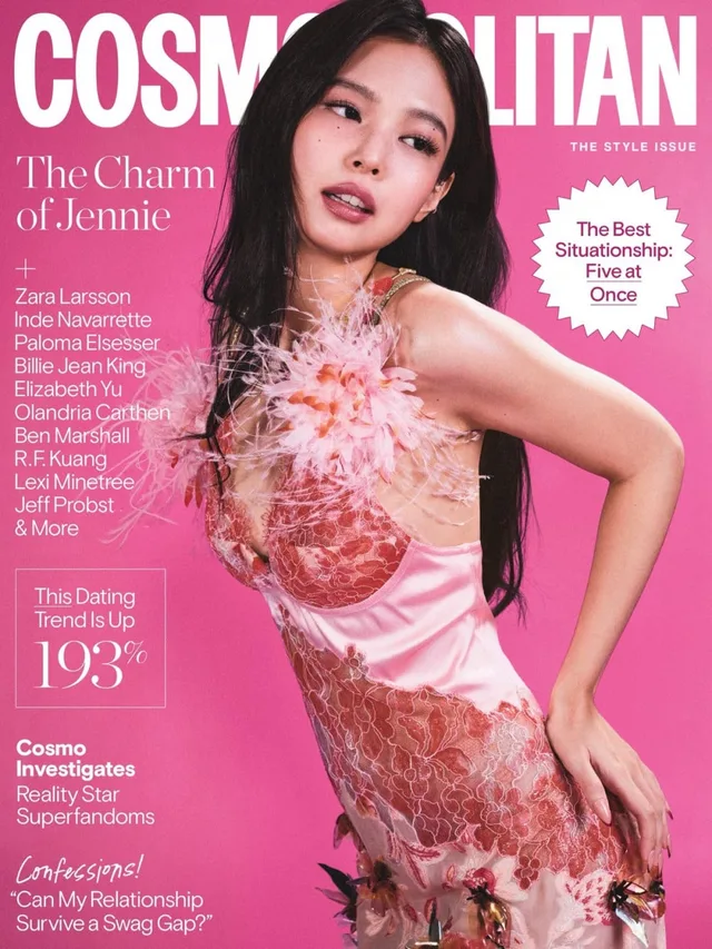 Jennie BLACKPINK สวยสะกดทุกสายตาบนปกนิตยสาร Cosmopolitan ฉบับ Fall 2026