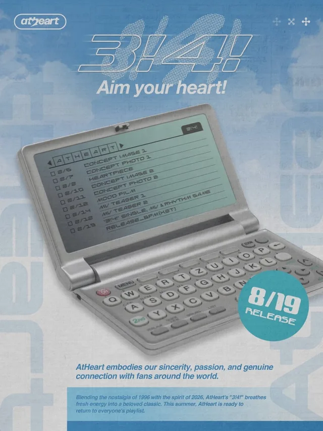 AtHeart คัมแบ็กสุดปัง! พาเพลง '3!4!' สู่ 'M Countdown' ด้วยสไตล์ Y2K