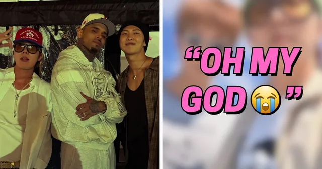 RM และ J-Hope วง BTS โดนวิจารณ์หนัก หลังปรากฏตัวท่ามกลางดราม่า Chris Brown