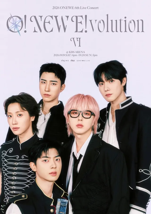ONEWE เตรียมจัดคอนเสิร์ตเดี่ยวครั้งที่ 6 'O! NEW E!volution VI' เดือนกันยายนนี้