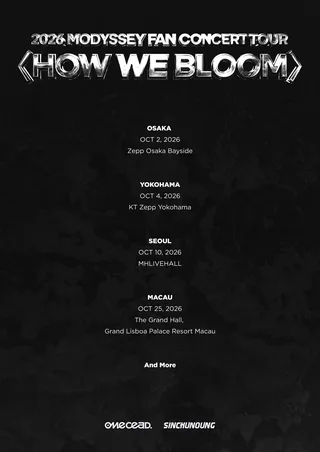 MODYSSEY ประกาศทัวร์แฟนคอนเสิร์ตครั้งแรกในชื่อ “HOW WE BLOOM”