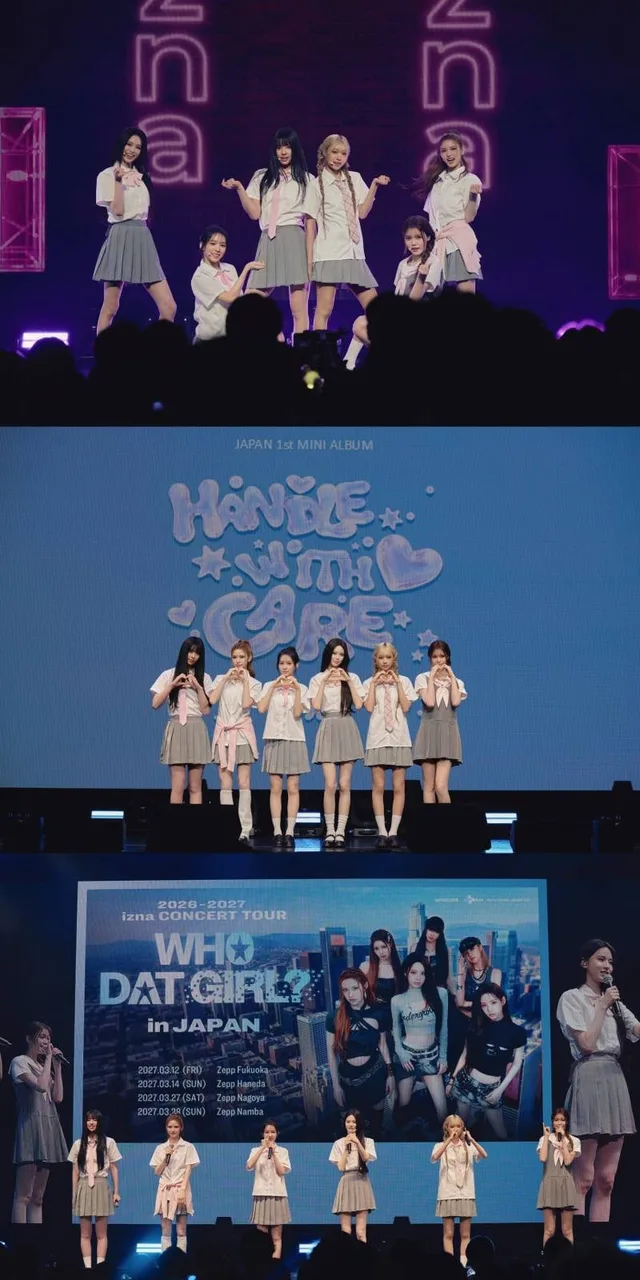 izna ประกาศทัวร์ญี่ปุ่น 4 เมือง 'WHO DAT GIRL?' ในงานเดบิวต์โชว์เคส
