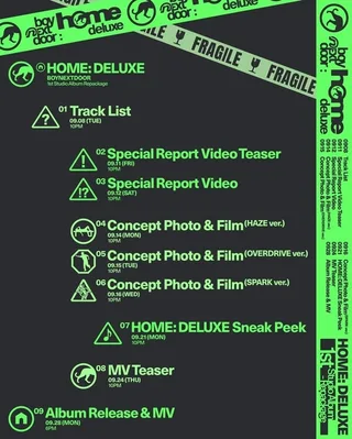 BOYNEXTDOOR เตรียมปล่อยอัลบั้มรีแพ็คเกจ 'HOME: DELUXE' 28 กันยายนนี้