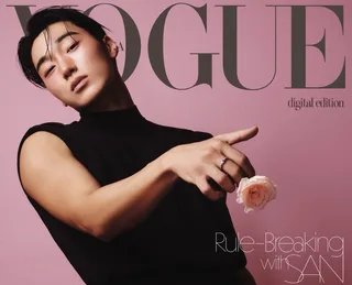 San วง ATEEZ ขึ้นปกดิจิทัล Vogue Korea ในฐานะพรีเซนเตอร์คนใหม่ของ NARS