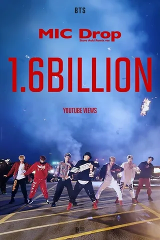 MV 'Mic Drop' ของ BTS ทะลุ 1.6 พันล้านวิวบน YouTube แล้วจ้า!