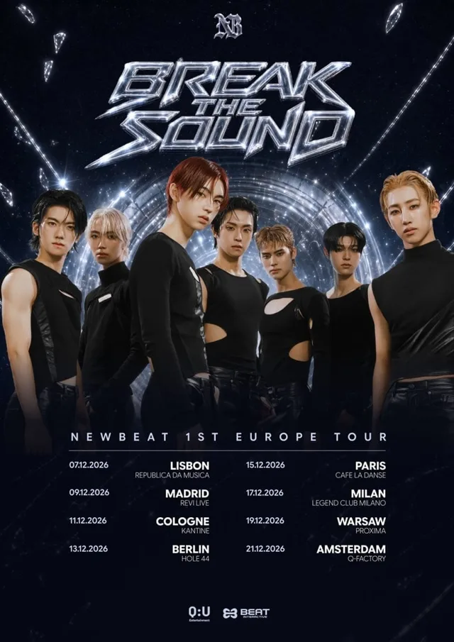 NEWBEAT เตรียมบุกยุโรป! ประกาศทัวร์ 8 เมืองครั้งแรกในเดือนธันวาคมนี้