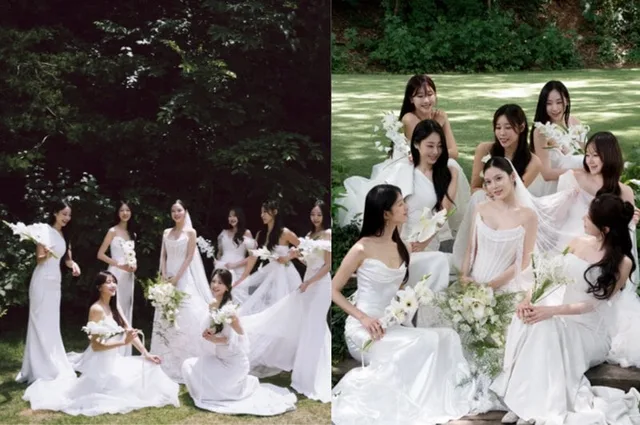 อดีตสมาชิก Nine Muses รวมตัวถ่ายภาพพรีเวดดิ้งให้ Jo Gabin