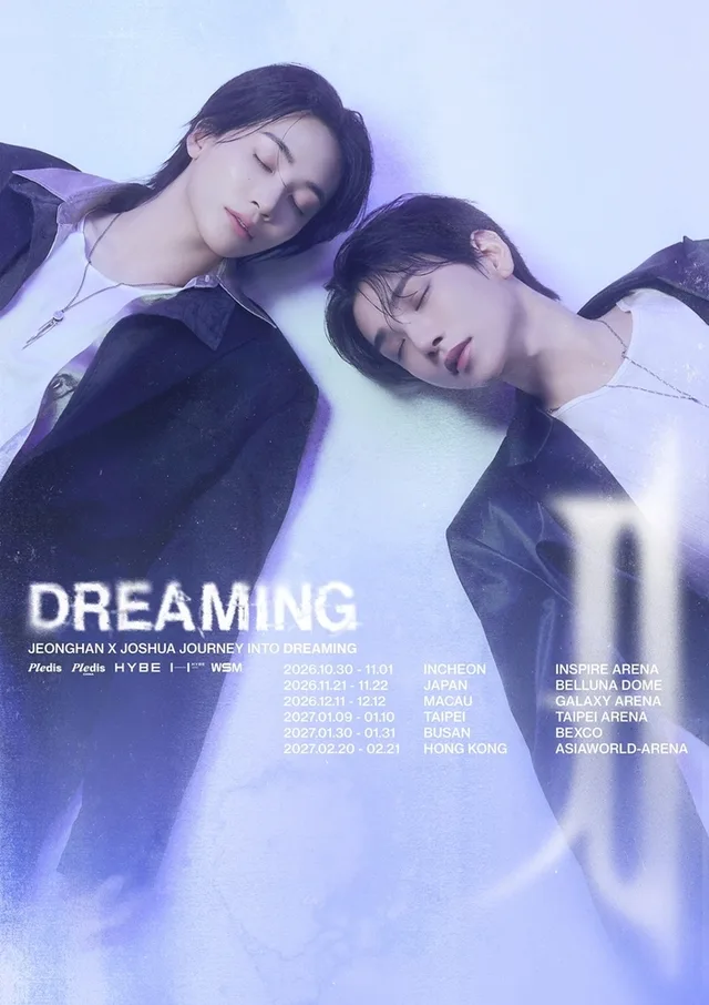 Jeonghan X Joshua แห่ง Seventeen เตรียมออกทัวร์ 6 เมืองทั่วเอเชีย!