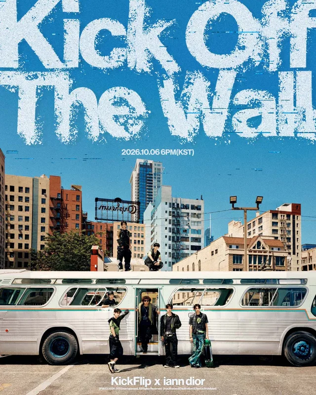 KickFlip ปล่อยทีเซอร์ MV 'Kick Off The Wall' สุดปัง ร่วมงาน iann dior