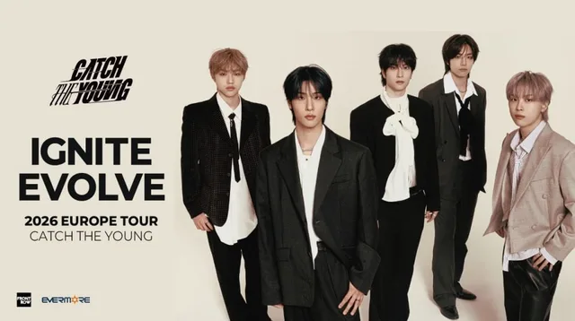 CATCH THE YOUNG เตรียมบุกยุโรป! ทัวร์คอนเสิร์ต 'IGNITE EVOLVE' เริ่มพฤศจิกายนนี้