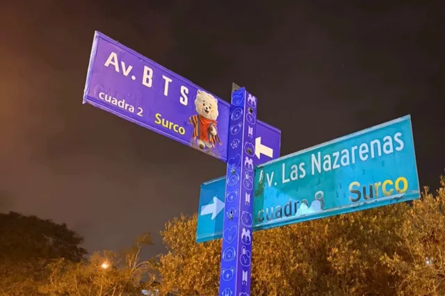 BTS บุกเปรู! ลิมาจัดเต็มต้อนรับ ทั้งเปลี่ยนชื่อถนน ยันโชว์แสงสีสุดอลังการ