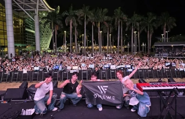 ONEWE โชว์พลังดนตรีสดสุดปังที่ Kaohsiung Park Music Festival