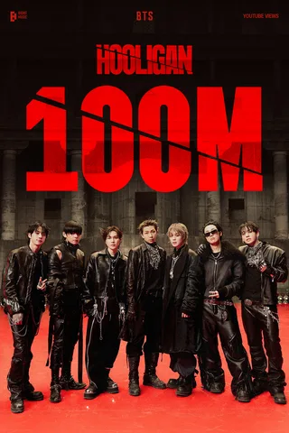MV 'Hooligan' ของ BTS ทะลุ 100 ล้านวิวบน YouTube แล้วจ้า!