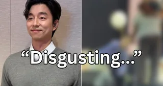 แฟนคลับสั่งให้ Gong Yoo ทำท่าทางเลียนแบบสุนัข ในงานแฟนมีต