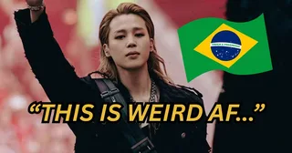 Jimin BTS กลายเป็นส่วนหนึ่งของการเมืองบราซิล