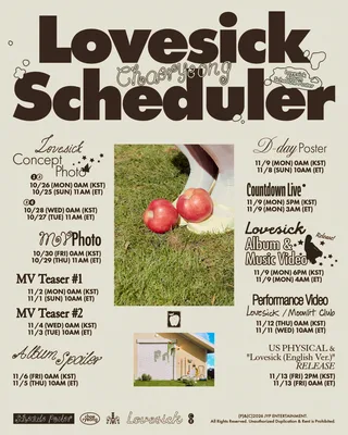 Chaeryeong ITZY เตรียมโซโล่เดบิวต์พร้อมอัลบั้ม "Lovesick" เผยตารางและลิสต์เพลงสุดปัง!