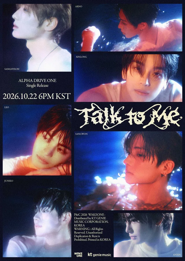 ALPHA DRIVE ONE ปล่อยทีเซอร์ซิงเกิลใหม่ “Talk to me” เตรียมคัมแบ็กแล้ว!