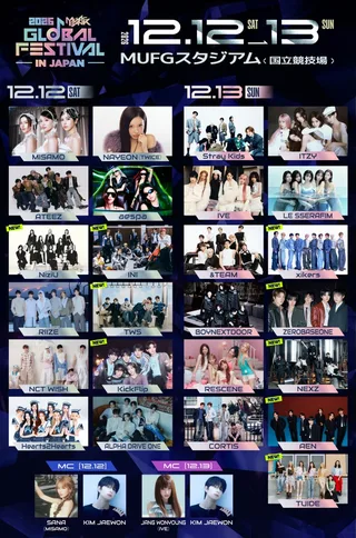 Music Bank Global Festival ที่ญี่ปุ่นปี 2026 เผยไลน์อัพศิลปินเพิ่มเติมสุดปัง!