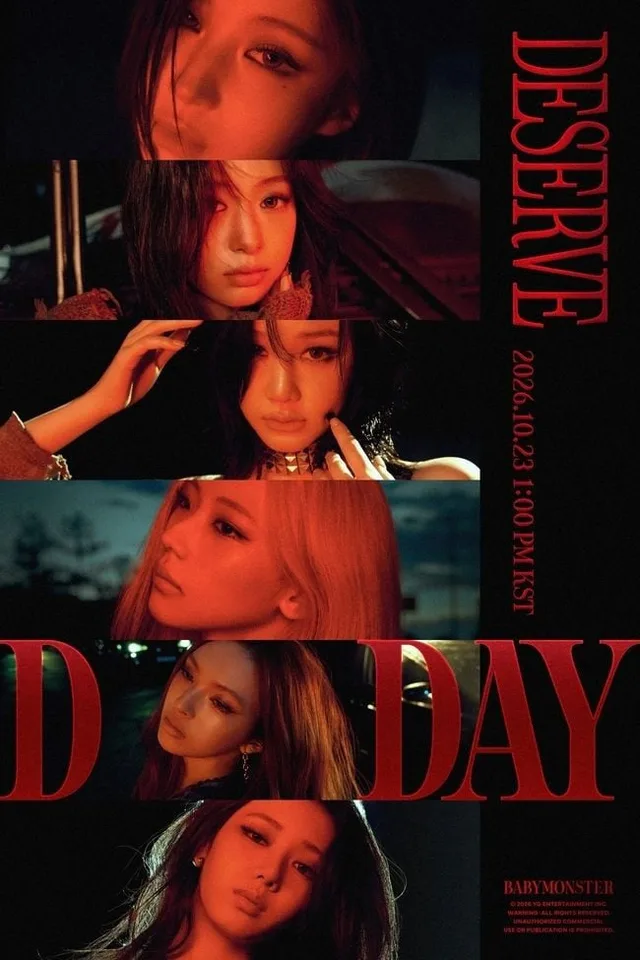 BABYMONSTER คัมแบ็กด้วยเพลงบัลลาด 'DESERVE' โชว์พลังเสียงเน้นอารมณ์