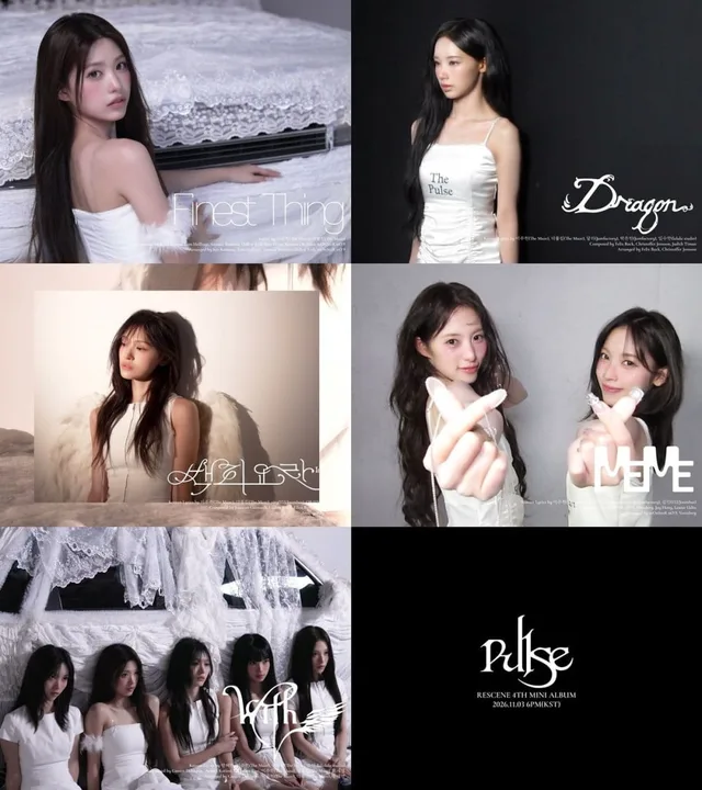 RESCENE ปล่อยไฮไลต์เมดเลย์อัลบั้มใหม่ 'PULSE' เผยเพลงไตเติล 'With' และเพลงอื่นๆ พร้อมคอนเซ็ปต์กลิ่นหอม!