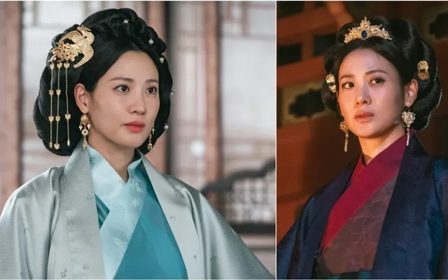 Claudia Kim สลัดลุคเป็นองค์หญิงแห่งโครยอสุดเย็นชาในภาพนิ่งแรกของซีรีส์ย้อนยุค 'Sacred Jewel'