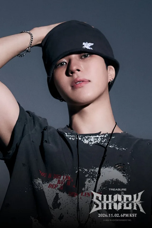 TREASURE ปล่อยภาพคอนเซ็ปต์ 'SHOCK' เซ็ตสองสุดปัง! มาพร้อม Yoon Jae Hyuk, Asahi, Doyoung