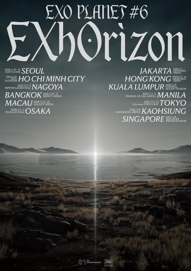 EXO ประกาศทัวร์ 2026 EXO PLANET #6 "EXhOrizon" 🎉